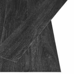 vidaXL Zelfklevende Vloerplank Natuur 32 pcs Antraciet 4,46 m² PVC