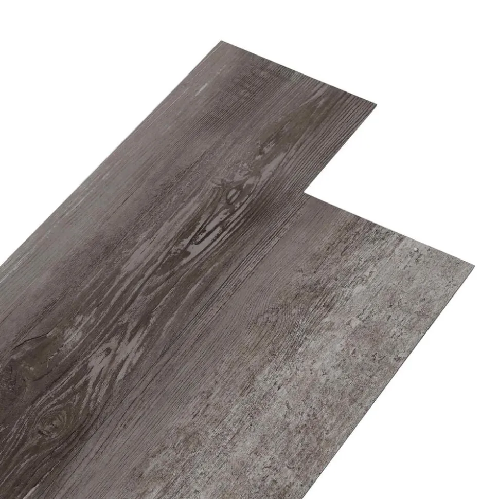 vidaXL Zelfklevende Vloerplank 32 pcs Gestreept Hout 4,46 m² PVC