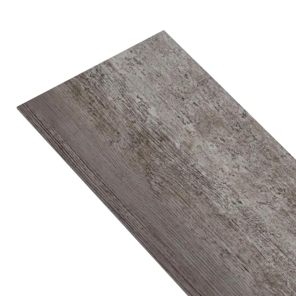 vidaXL Zelfklevende Vloerplank 32 pcs Gestreept Hout 4,46 m² PVC