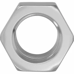 vidaXL Zeshoekige Moer 2 pcs Zilver M6 Metaal