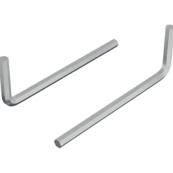 vidaXL Zeskantsleutel 2 pcs Zilver 32 x 86 mm Staal