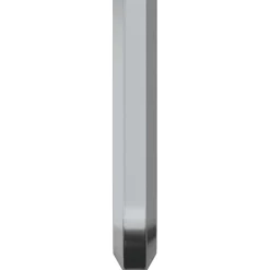 vidaXL Zeskantsleutel 2 pcs Zilver 32 x 86 mm Staal