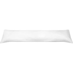 vidaXL Zijslaapkussen 40x145 cm wit