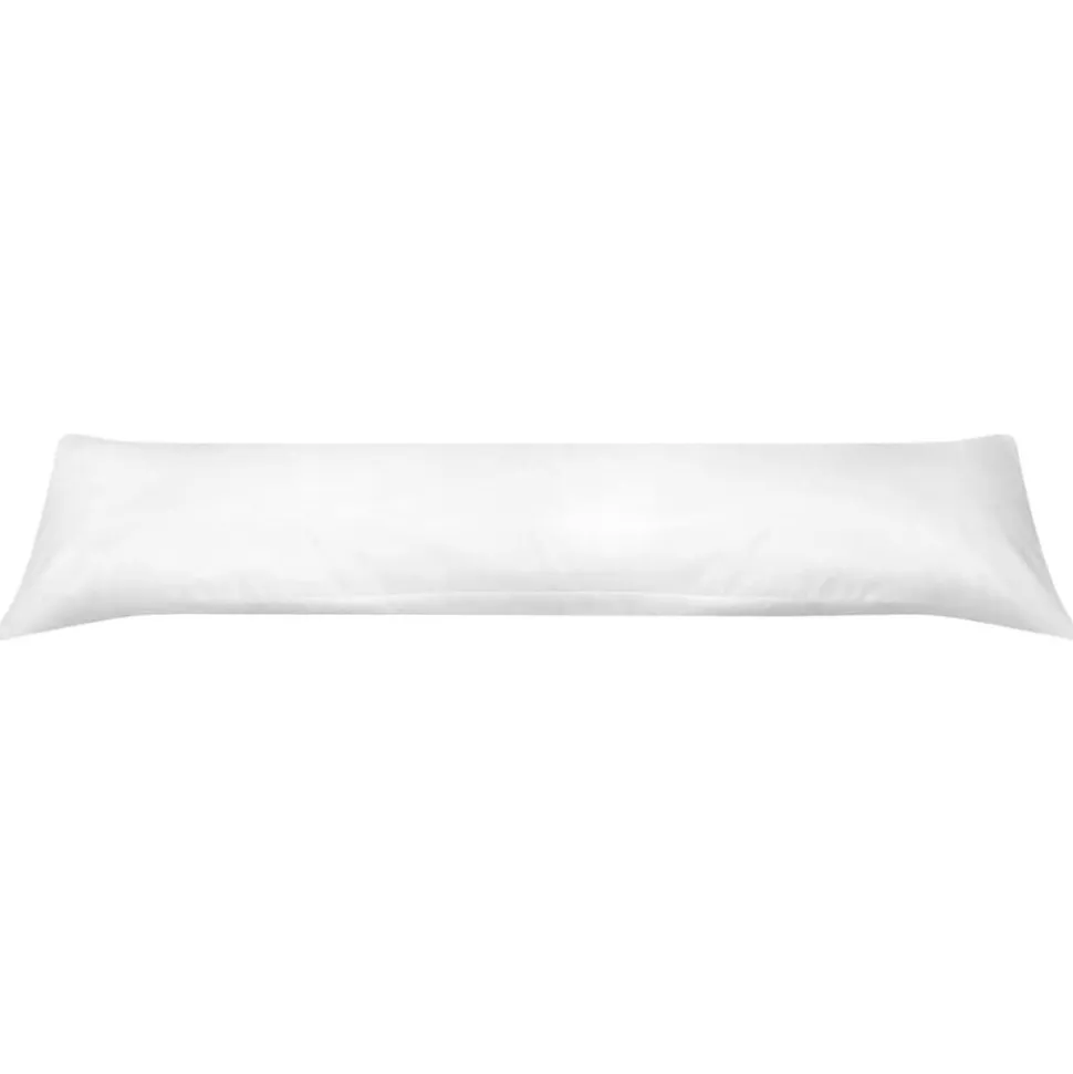 vidaXL Zijslaapkussen 40x145 cm wit