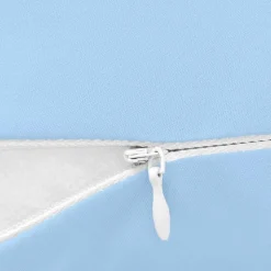 vidaXL Zijslaapkussen 40x145 cm blauw
