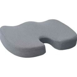 vidaXL Zitkussen Éénkleurig Grijs 47 x 37 x 8 cm Traagschuim