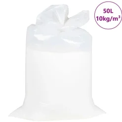 vidaXL Zitzakvulling EPS 50 L wit 10 kg/m³