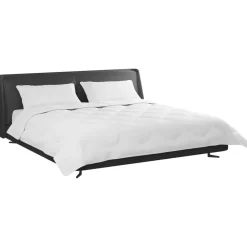 vidaXL Zomer Dekbed met kussen 3 pcs Wit Microfibre