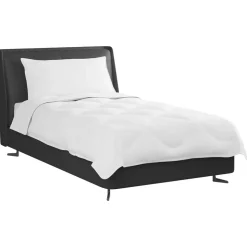 vidaXL Zomer Dekbed met kussen 2 pcs Wit Microvezel