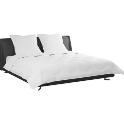 vidaXL Zomer Dekbed met kussen 3 pcs Wit Microfibre