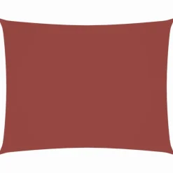 vidaXL Zonnescherm rechthoekig 2x4 m oxford stof terracottakleur
