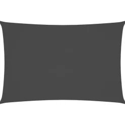 vidaXL Zonnescherm rechthoekig 2x4 m oxford stof antracietkleurig