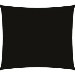 vidaXL Zonnescherm rechthoekig 2x2,5 m oxford stof zwart