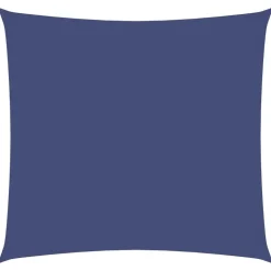 vidaXL Zonnescherm vierkant 2,5x2,5 m oxford stof blauw