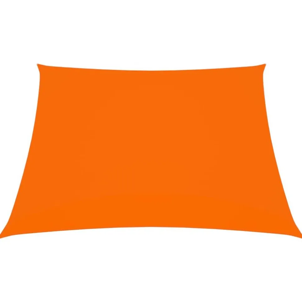 vidaXL Zonnescherm vierkant 2,5x2,5 m oxford stof oranje