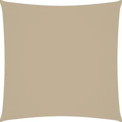 vidaXL Zonnescherm vierkant 3,6x3,6 m oxford stof beige
