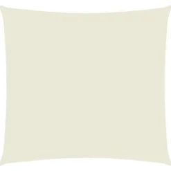 vidaXL Zonnescherm vierkant 3,6x3,6 m oxford stof crèmekleurig