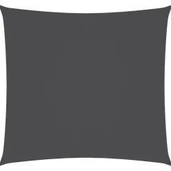 vidaXL Zonnescherm vierkant 3,6x3,6 m oxford stof antracietkleurig