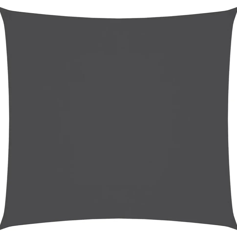 vidaXL Zonnescherm vierkant 3,6x3,6 m oxford stof antracietkleurig