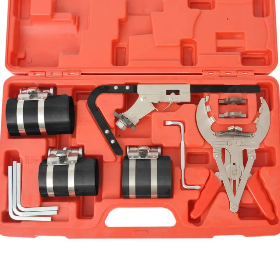 vidaXL Zuigerveer onderhoudsgereedschap set 11-delig