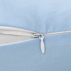 vidaXL Zwangerschapskussen J-vormig 54x(36-43) cm blauw