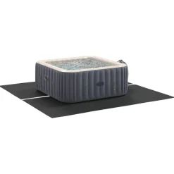 vidaXL Zwembad Grondzeil 274 x 274 x 0,1 cm Niet-geweven Stof