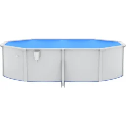 vidaXL Zwembad met veiligheidsladder 490x360x120 cm