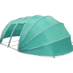 vidaXL Zwembad Tent Koepel Blauw 538 x 440 x 204 cm