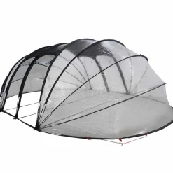 vidaXL Zwembad Tent Koepel Doorzichtig 538 x 440 x 204 cm PVC