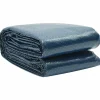 vidaXL Zwembadfolie solar drijvend 500x300 cm PE zwart en blauw