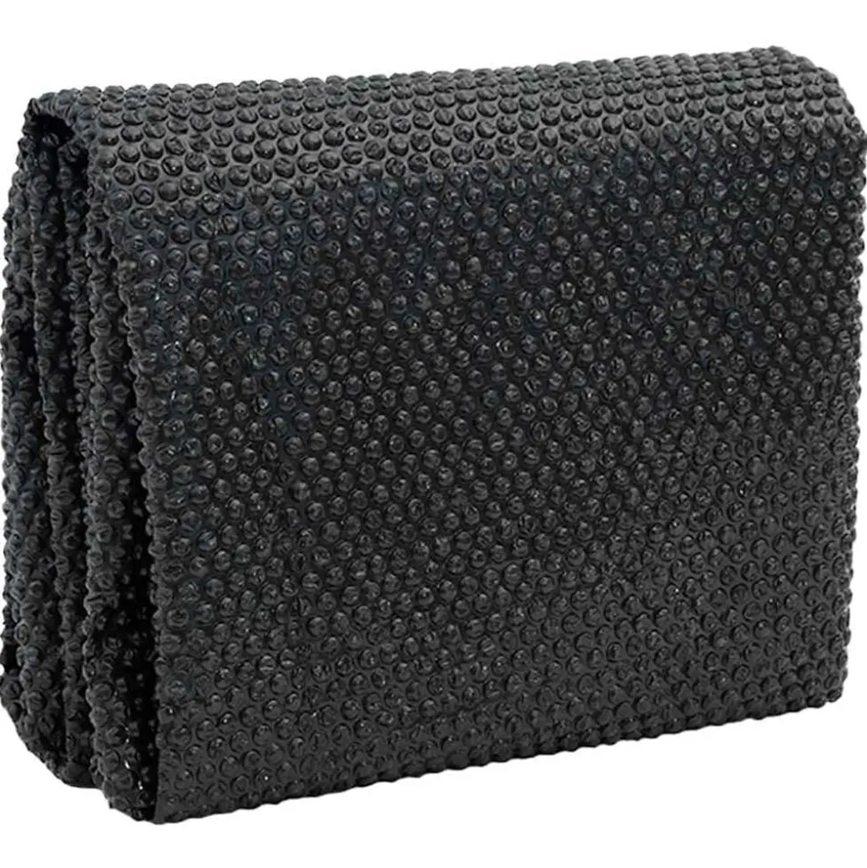 vidaXL Zwembadfolie solar drijvend 549x274 cm PE zwart en blauw