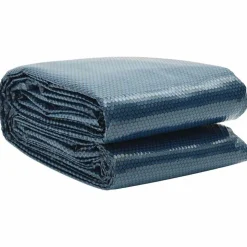 vidaXL Zwembadfolie solar drijvend 800x500 cm PE zwart en blauw