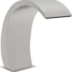 vidaXL Zwembadfontein 22x60x70 cm roestvrij staal 304