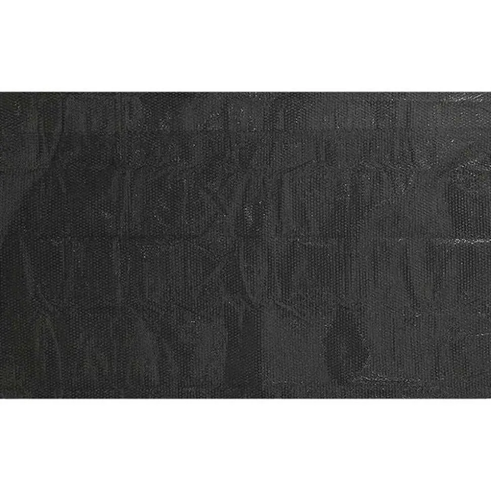 vidaXL Zwembadhoes 450x220 cm PE zwart