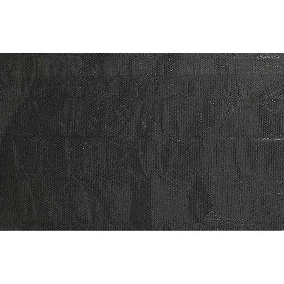 vidaXL Zwembadhoes 488x244 cm PE zwart