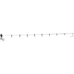 vidaXL Zwembadhoesroller met roestvrijstalen frame