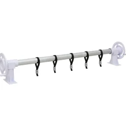 vidaXL Zwembadhoesroller met kunststof frame