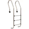 vidaXL Zwembadladder met 3 sporten 120 cm roestvrij staal 304