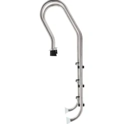 vidaXL Zwembadladder met 3 sporten 120 cm roestvrij staal 304