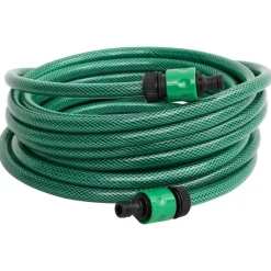 vidaXL Zwembadslang 10 m PVC groen