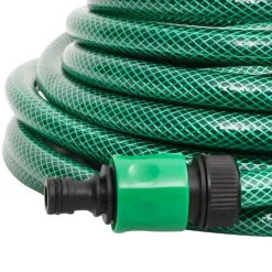 vidaXL Zwembadslang 10 m PVC groen
