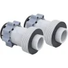 vidaXL Zwembadslangadapters 2 st type B