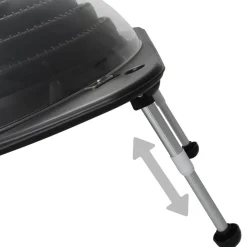 vidaXL Zwembadverwarming solar 75x75x36 cm HDPE aluminium