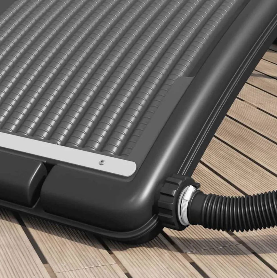 vidaXL Zwembadverwarmingspaneel solar gebogen 110x65 cm