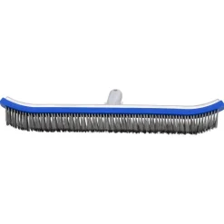 vidaXL Zwembadwandborstel aluminium