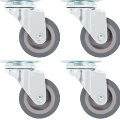 vidaXL Zwenkwielen 4 st 50 mm