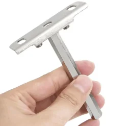 vidaXL Zwevende plankdragers 12st onzichtbaar Ø12x100 mm koolstofstaal
