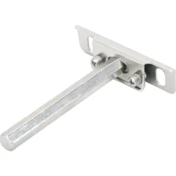 vidaXL Zwevende plankdragers 12st onzichtbaar Ø12x100 mm koolstofstaal