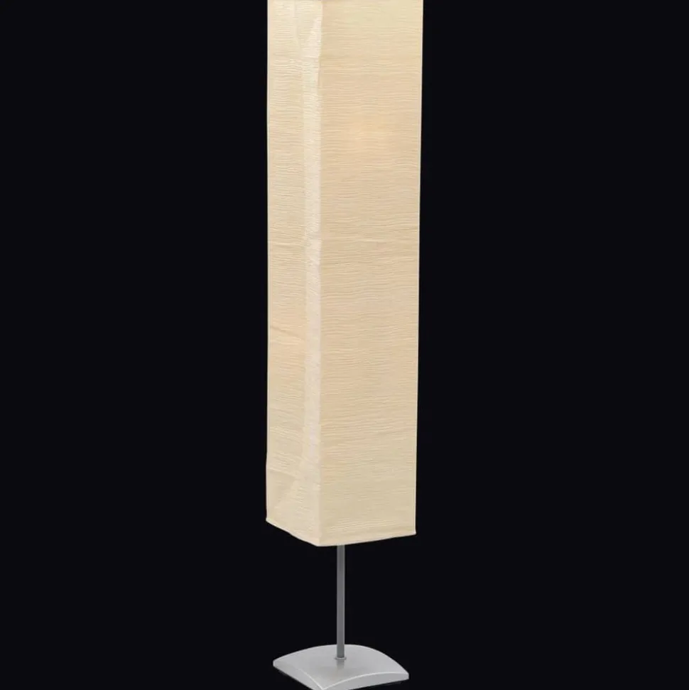 Vloerlamp met papieren lampenkap 135 cm